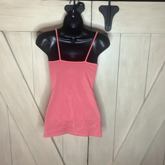 Women’s salmon cotton tank top - Picture 2 of 2
